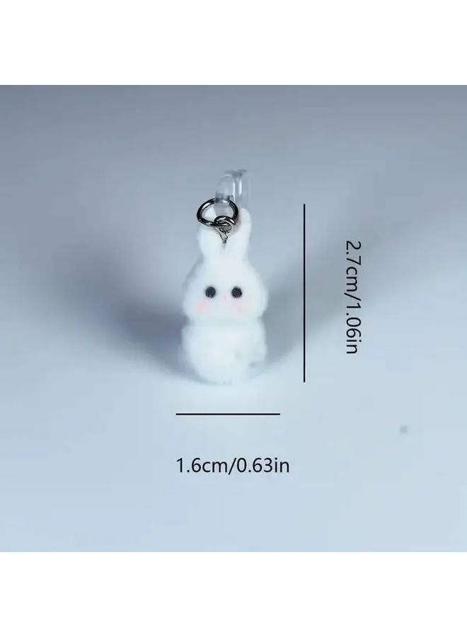 Yellow Bunny Phone Dust Plug Charm For iPhone 5 14 Universal Type C Accessory Gift - Image 2